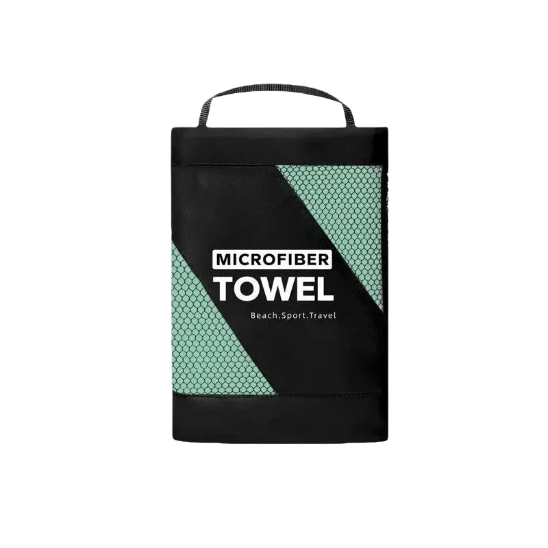 High Quality Microfiber Quick-Dry and Ultra-Absorbent Towel with Portable Bag for Gym, Beach, Yoga, Camping, and Travel