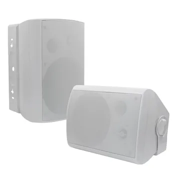 Herdio 6.5'' 400W Indoor Outdoor Speakers Wired Waterproof Passive With Powerful Bass Wall Mount Speakers All Weather Durability 1