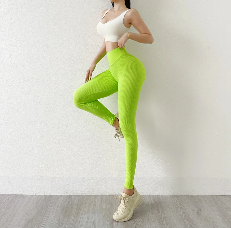 New Seamless Leggings Women Fitness Running Leggings Yoga Pants High Waist  Leggings Cellular Fitness Stretch Sports Pants