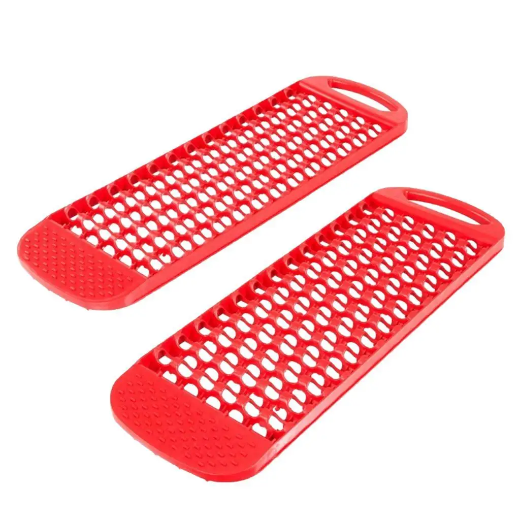 2 Pack Foldable Tire Traction Mat, Car Extraction Mat for Tires Stuck in