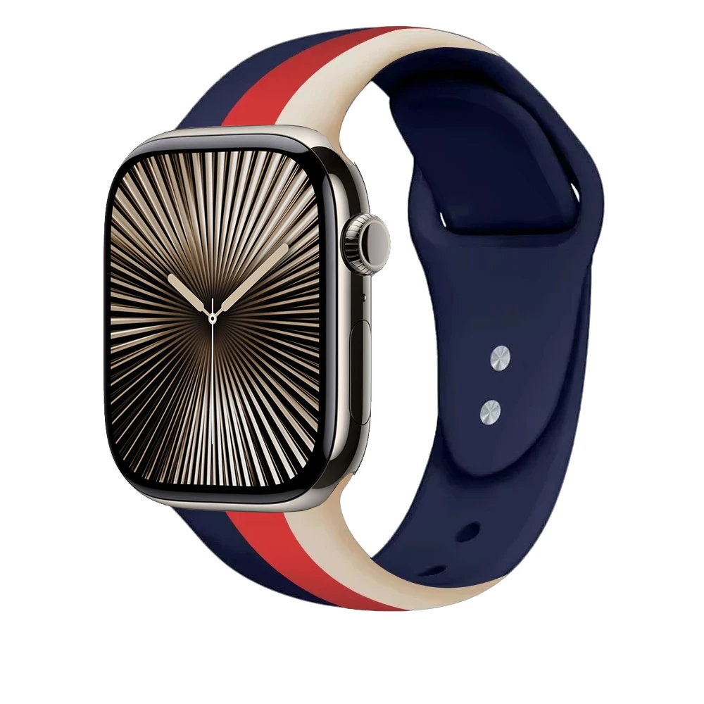 الملونة سيليكون الفرقة ل أبل الترا 49 مللي متر S10...