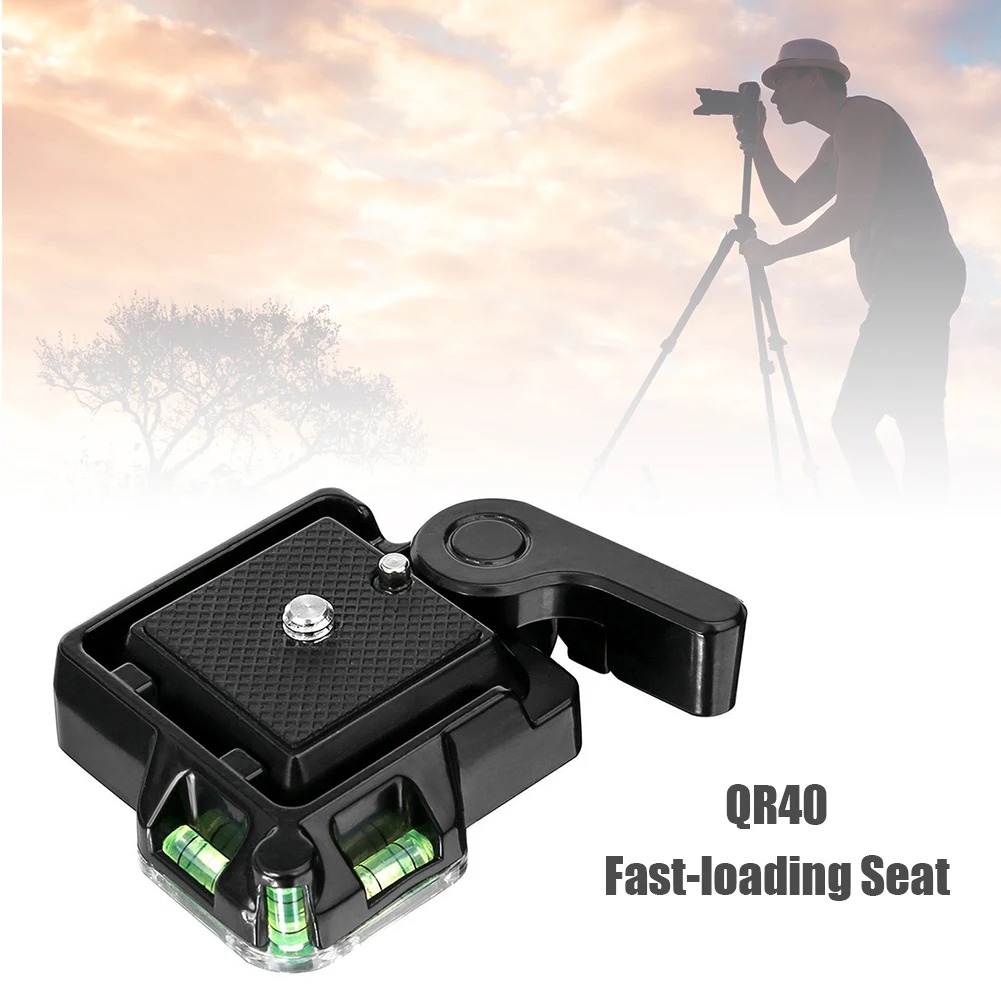 Description Picture 6 of itemQR40 Camera Aluminum Alloy Quick Release Plate Holder for DSLR Tripod Ball Head