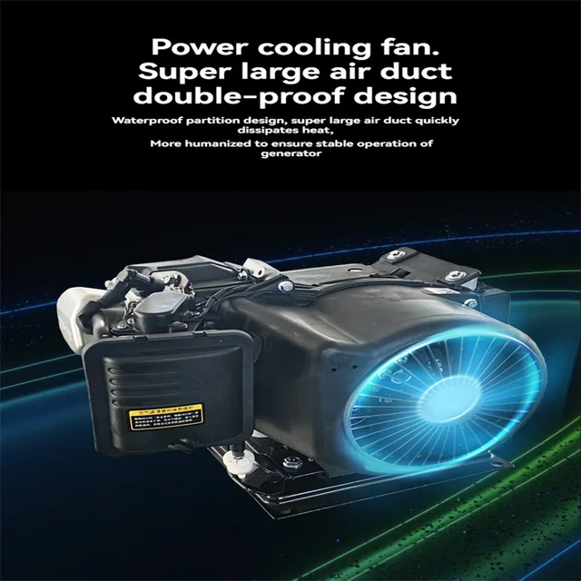 Portable Range Extender Generator for Four Wheeler Electric Start 6
