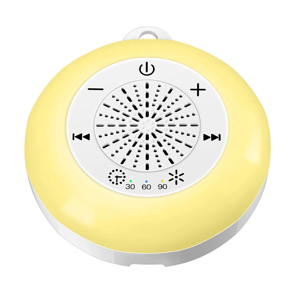 Baby White Noise Machine Rechargeable Portable White Noise Machine Timed Shutdown Baby Shusher 22 Sounds Sleeping Relaxation