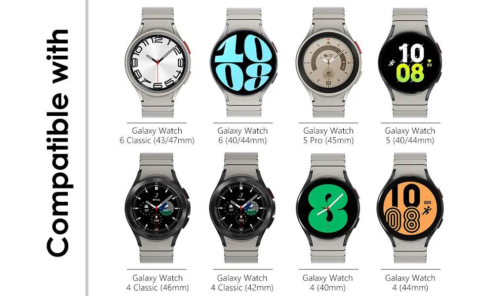 Metal Cover for Samsung Galaxy Watch Classic 47 43mm 46mm - Main Image