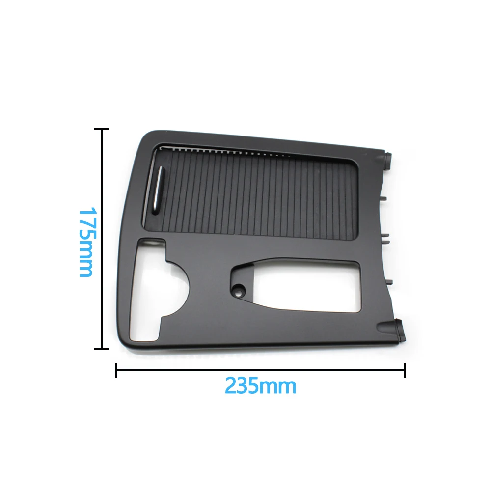 Car Central Armrest Drink Cup Holder Roller Shutter Frame Panel For Mercedes Benz W204 C C180 C200 C220 E W207 W212 E260 E300 Drink Cup Holder Cover