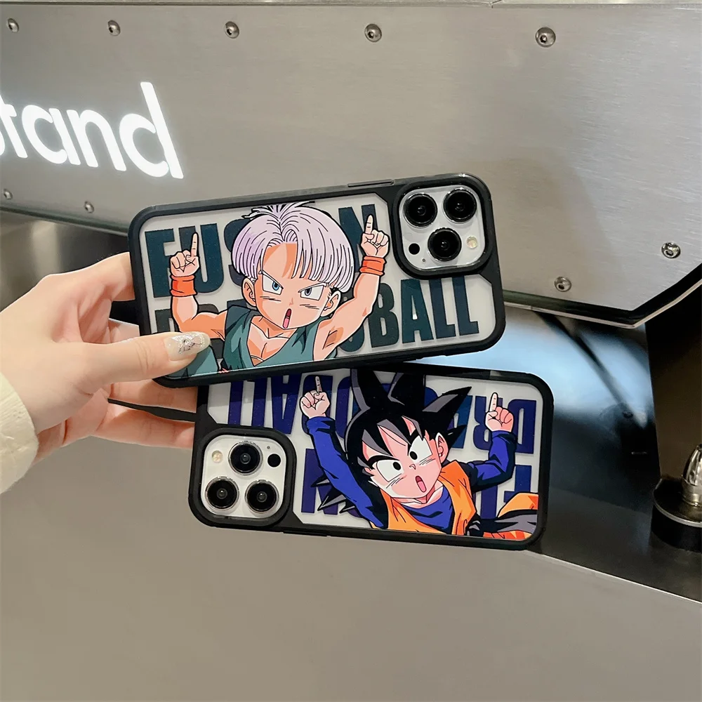 IPhone用ドラゴンボールケース,耐衝撃性の頑丈なゴム製アーマー