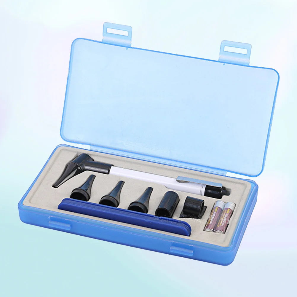 

1 Set Ear Otoscope Diagnostic Set Set Otoscope LED Set Otoscope Diagnostics Tool without (Black)