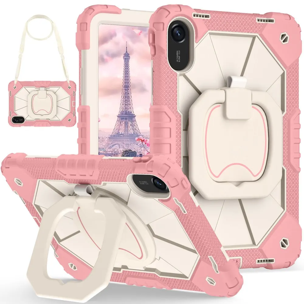 Kids Armor Shockproof Tablet Case with Wristband Cover