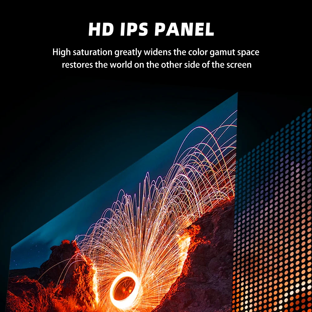 LESOWN 4.3 ġ ̴ IPS ũ HDMI ÷, HD 800x480 ػ,  USB , PC  ƿ ּ  