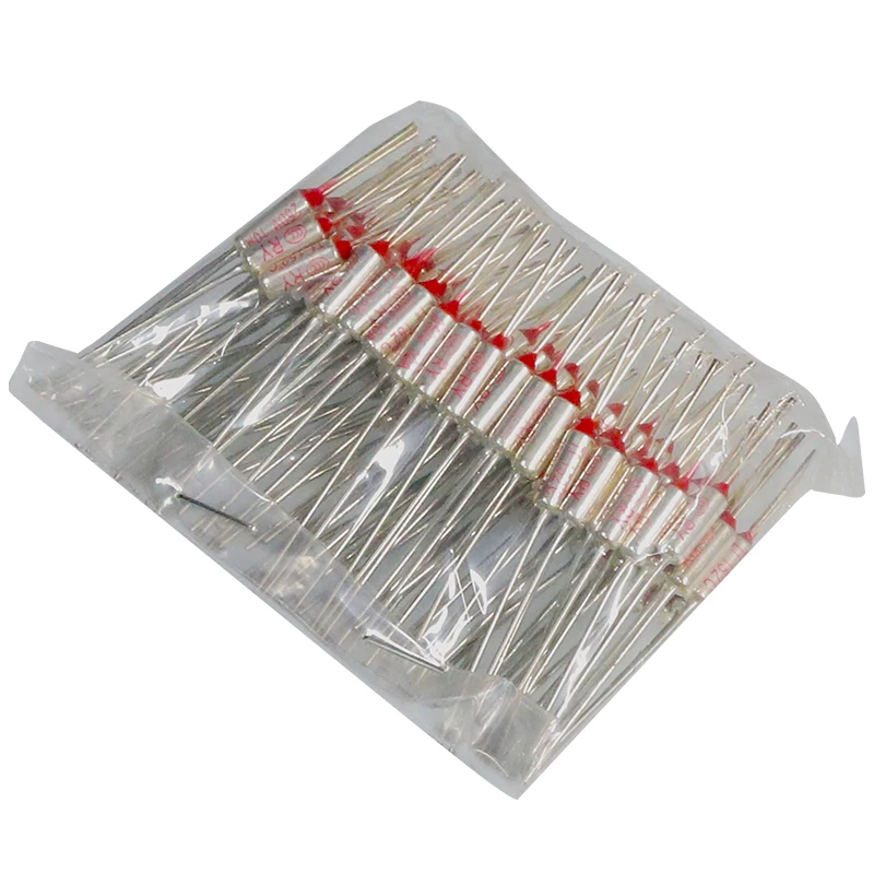 Thermal Fuse 1Pcs TF RY 10A 250V Temperature Control Thermostat Switch 60 85 120 142 145 150 155 165 172 216 220 240 300℃ Degree