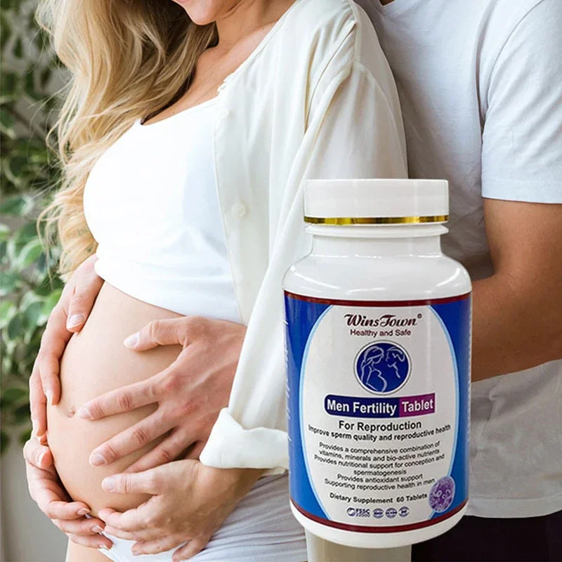 2 Bottle men fertility tablets women's health fertility tablets promoting males hormone balance tablets woman fertility tablets