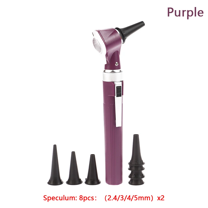 Deluxe Professional LED Otoscope Diagnostic Kit