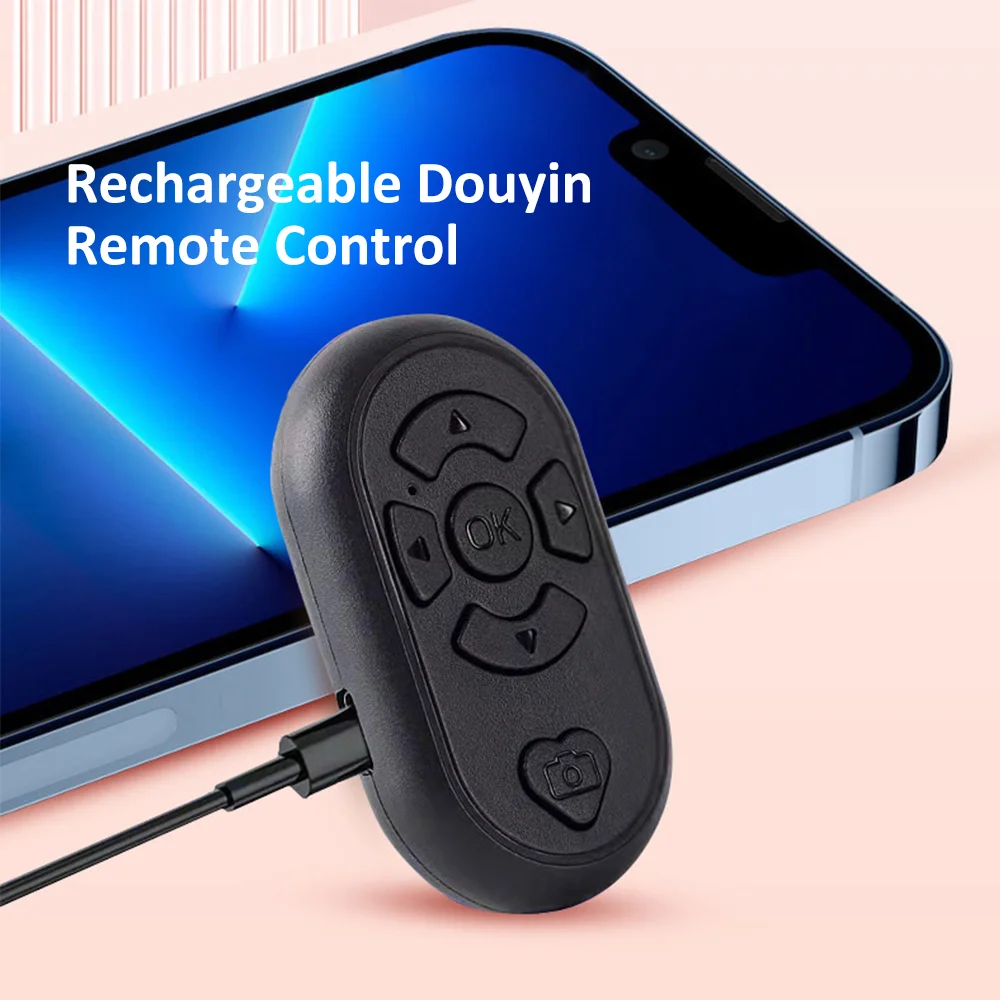 Pulsante Di Controllo Remoto Compatibile Con Bluetooth Controller Wireless Auto-Timer Fotocamera Stick Shutter Release Phone Selfie Per Tik Tok