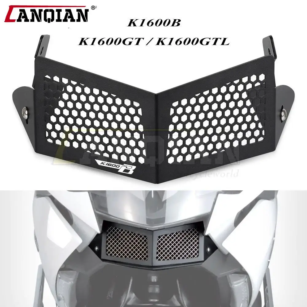 

Motorcycle For BMW K1600B K 1600 Grand America / Bagger 2018 2019 2020 2021 2022 Front Oil Cooler Protection Grill Guard Cover