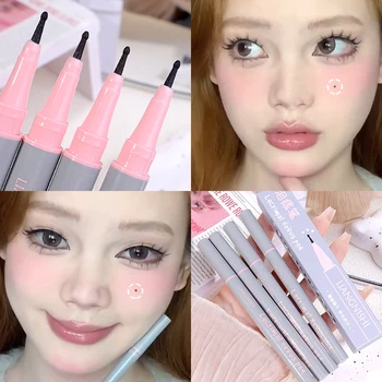 내추럴 페이스 가짜 눈물 두더지 펜 메이크업, 오래 지속되는 살아있는 가짜 주근깨 펜슬 룩, 도트 스팟 펜 도구 화장품