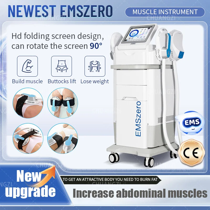 

DLS-EMSlim Neo 6500W Hi-emt Sculpt Machine NOVA Muscle Stimulator Body Shaping Massage Equipment for Salon EMSzero