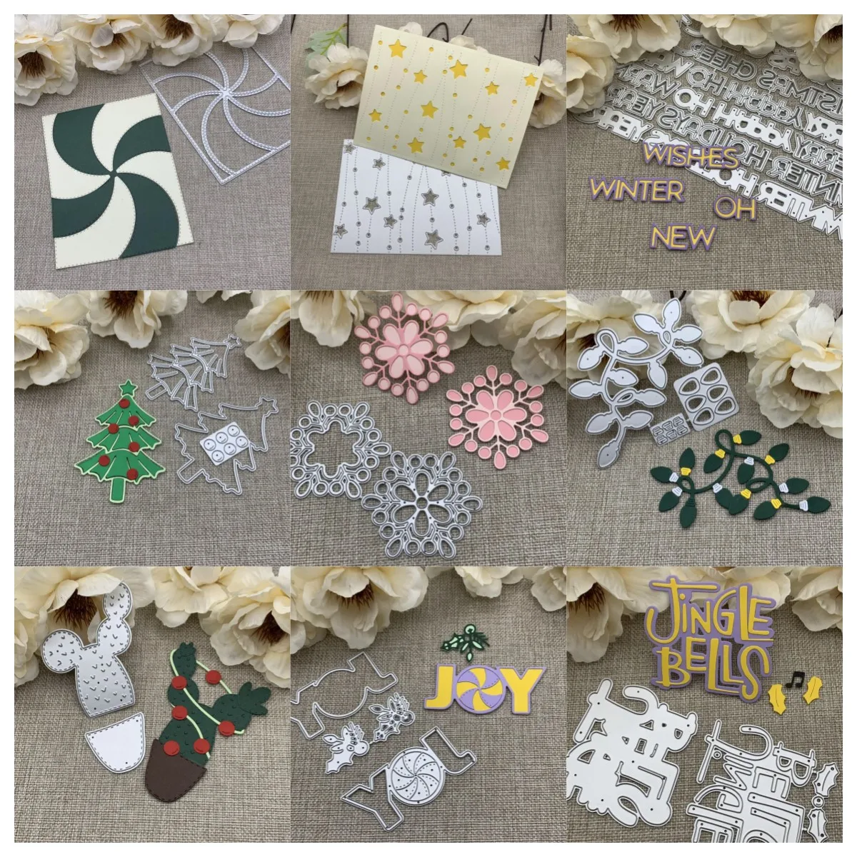 Neue Serie Metalls chneid werkzeuge für DIY Scrap booking dekorative Prägung hand gefertigte Stanz schablonen form