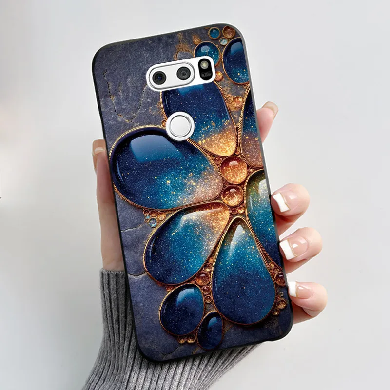 Luxury Aesthetic Black Silicon Case - Slim, Soft & Stylish Back Cover
