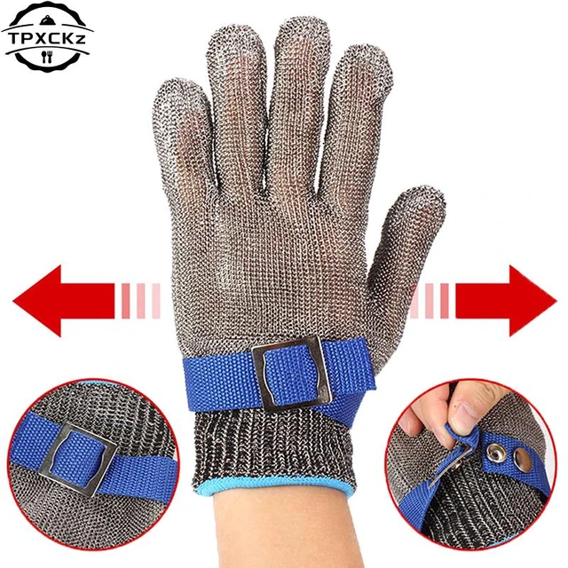 Guantes anticorte de policía, guantes de trabajo de seguridad, color gris y  negro, Nivel 5, resistentes a Cortes - AliExpress