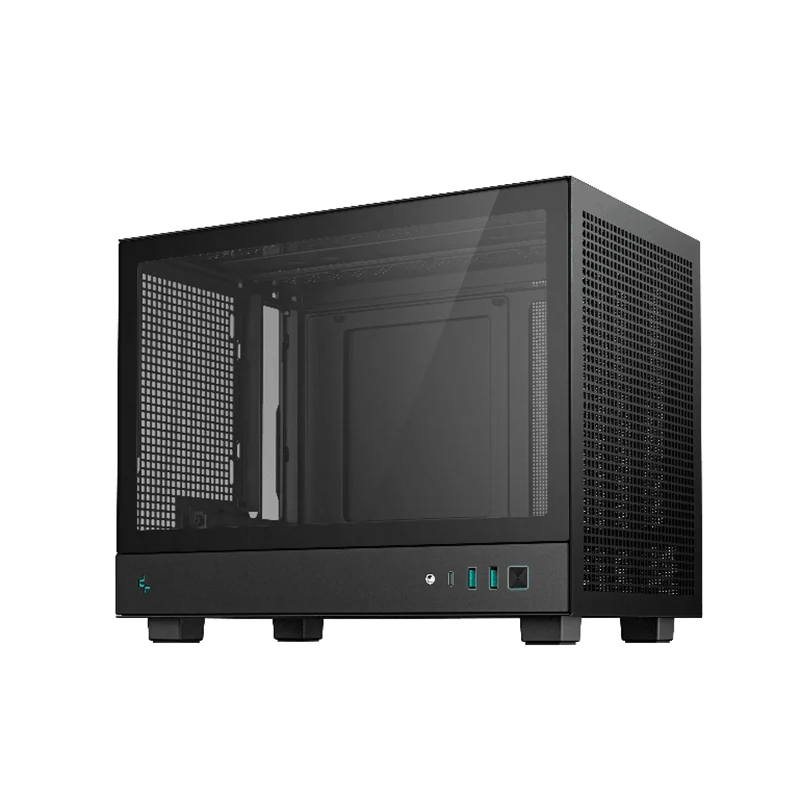 Deepcool CH160 MINI-ITX Handheld PC Case Computer Portable Type-C Tempered Glas Dual USB3.0 For 40 series graphics cards Chassis pc case pc chassis mini itx desktop case