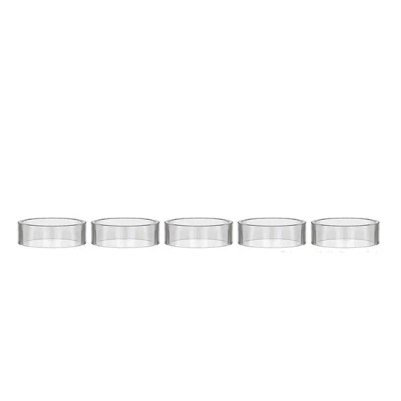 5pcs YUHETEC  Replacement Flat Glass Tube for Innokin Ares MTL RTA 5ml  (TPD 2ml) Ares 2 D22 2ml D24 4ML Glass