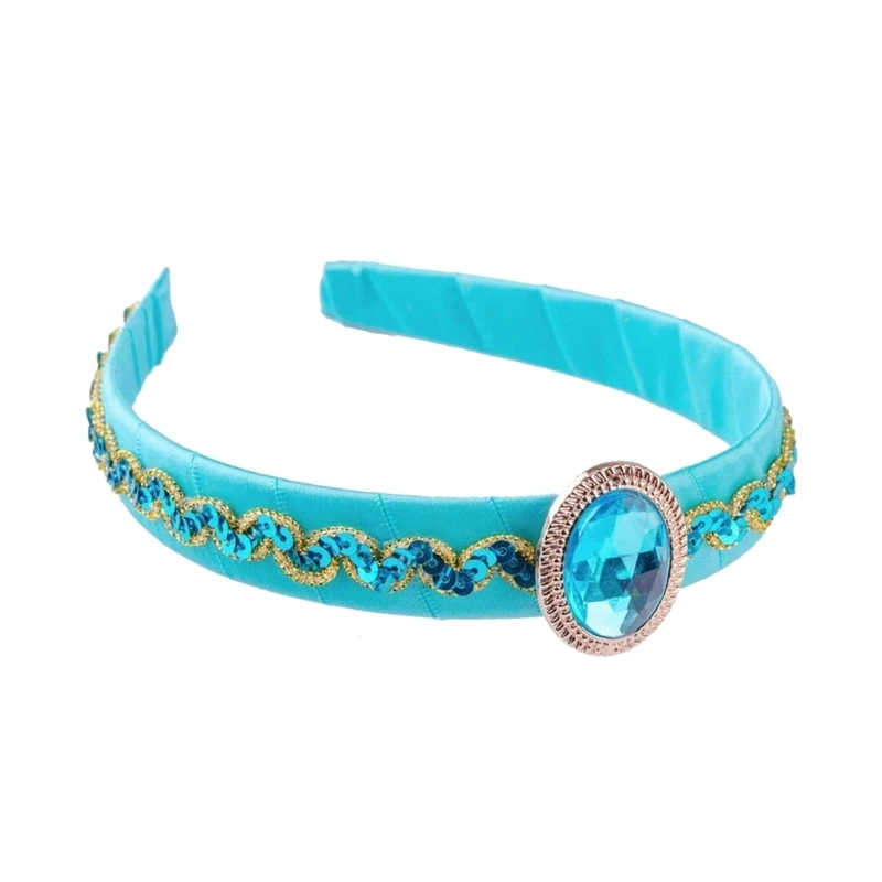 Рисунок 6 - Повязка на голову с крупными кристаллами для девочек