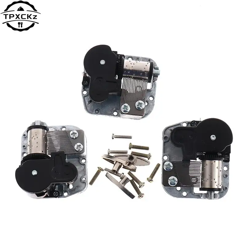 1Pc Screws Key Mechanical Diy Windup Music Box Musical Movement Home Decor Assemble Dedicated Music Box Parts