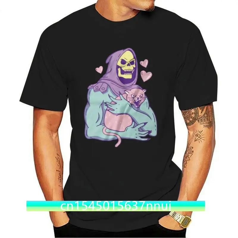 

New Skeletor Cat Tshirt Unisex & Kids - Funny, 80's Cartoon