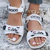 2025 Spring and Summer New Women's Shoes Sporty Style Flat Open-Toe Hook-and-Loop Sandals 5