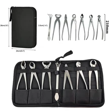 

Professional Grade 4/5/6/7PCS Bonsai tool Set Kit Stainless Steel Bonsai Scissors Knob Cutter Jin Pliers Trunk Splitter Garden