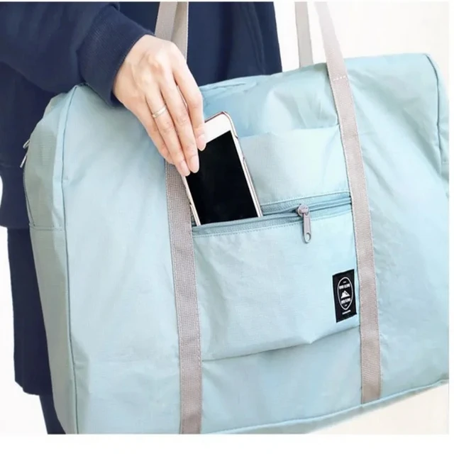 Sac de voyage pliable pour compagnie aérienne, sac à main pour femmes et filles, léger, grande capacité, sport, week-end, voyage de nuit 4 Sac de voyage pliable pour compagnie aérienne, sac à main pour femmes et filles, léger, grande capacité, sport, week-end, voyage de nuit 4