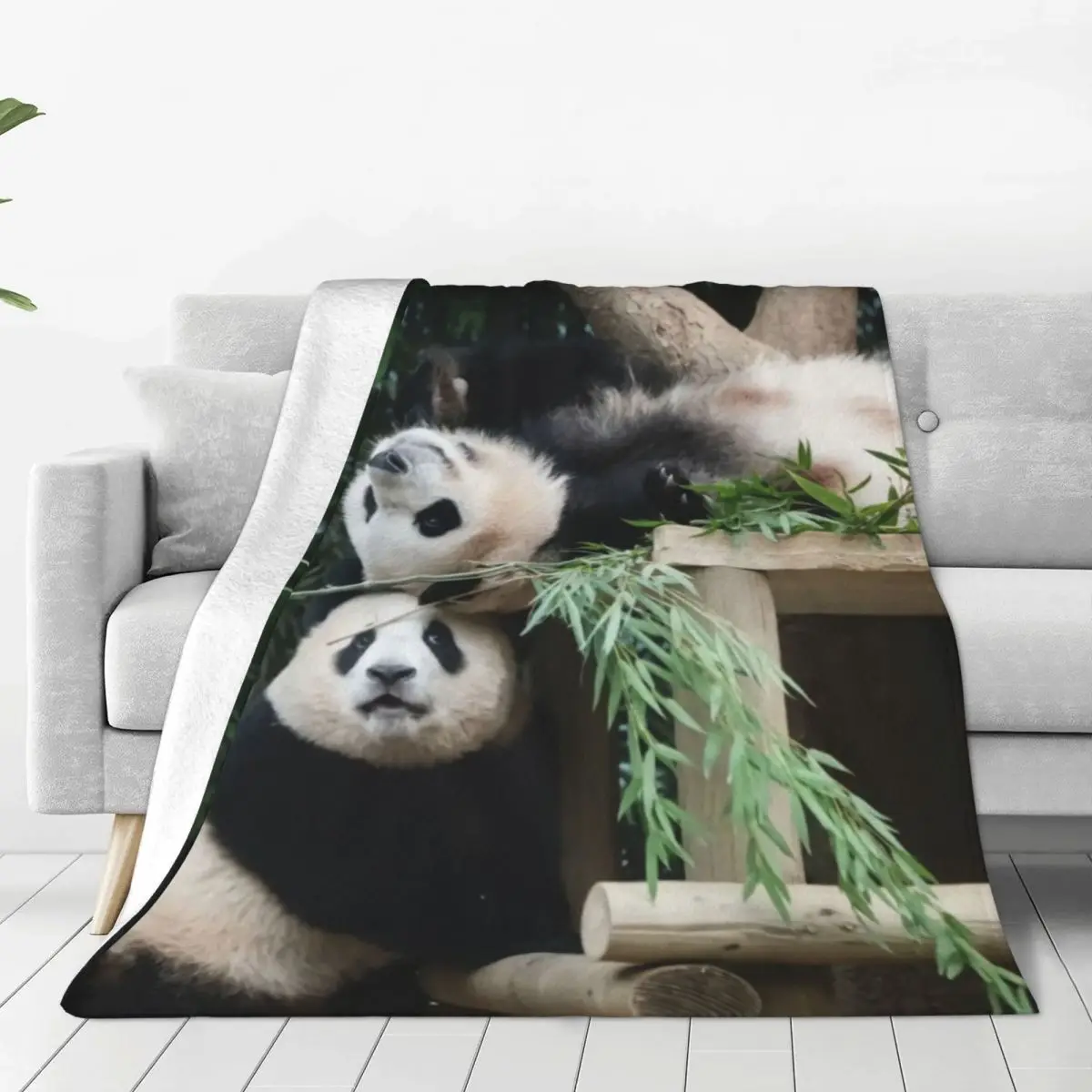 

Fu Bao Fubao одеяло в виде панды теплые уютные гипоаллергенные Пледы для роскошного постельного белья Доступные