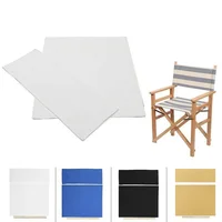 Washable Chair Seat Covers Kit Director Chair Seat Replacement Canvas Cover with Stick Accessories For Outdoor Camping Fishing 2