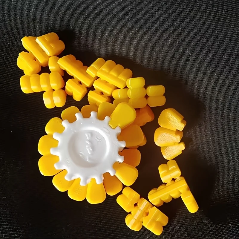Corn-Shaped 3D Puzzle Set - 18-Piece Brain Teaser & Unique Decorative Gift