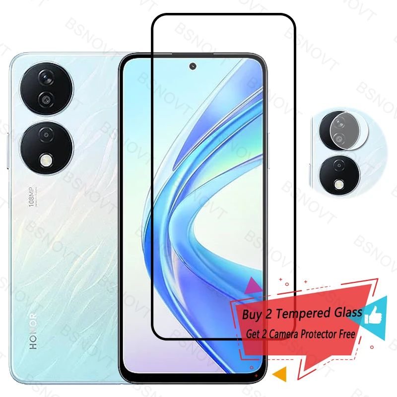 Full Cover Full Glue Glass Per Honor X7B Screen Protector Vetro Temperato Per Honor X7B Glass Per Honor X7B X7 B Camera Lens Film