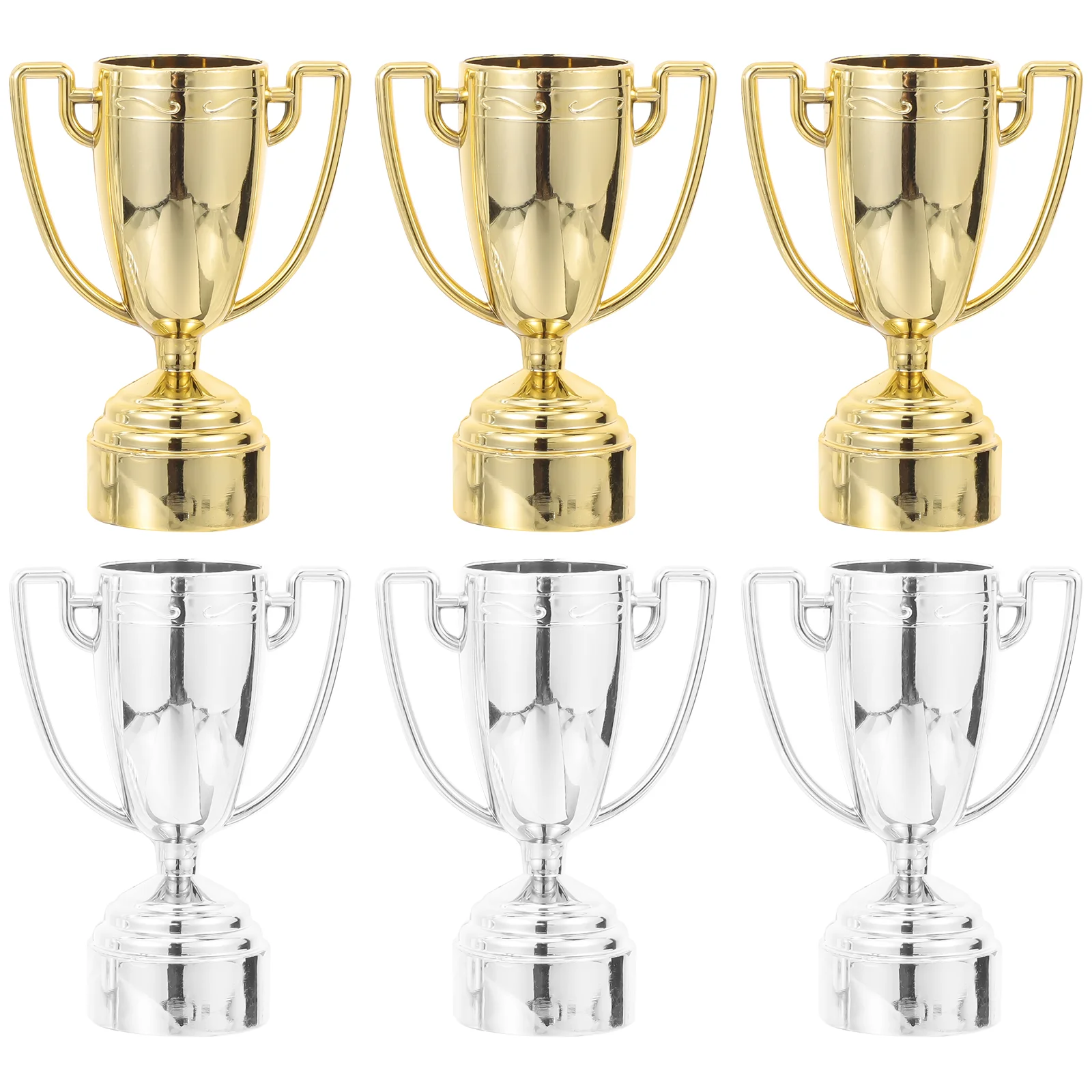 

6PCS Kids Trophy Model Small Trophy Toy Kids Party Prop Trophy Kids Toy