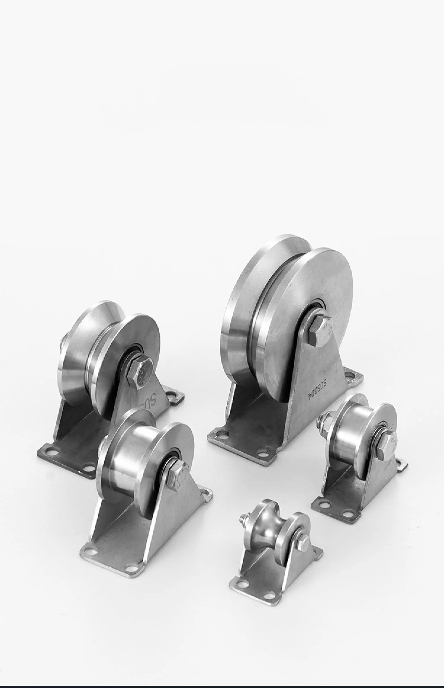rolamento, U-forma roda, U-forma chuveiro porta polia,