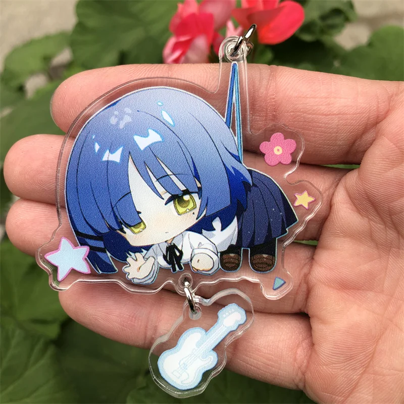 Hitori Bocchi no Marumaru Seikatsu Puni Colle! Key Chain (with Stand) Aru  Honsho