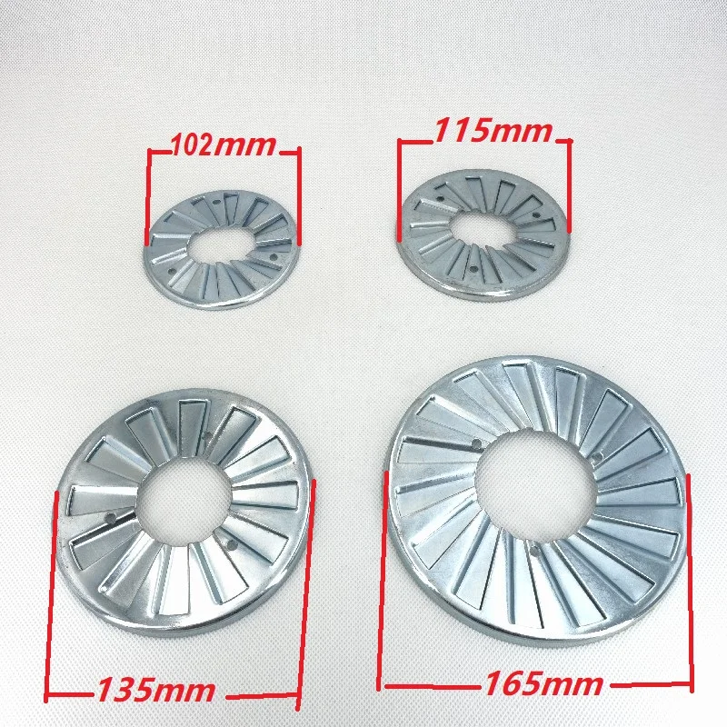 Flame Stabilizer For Burner Double Hole Air Swirler For Waste Oil Burner Oil Spray Stabilizing Disc Ring Of Fire Steady Plate