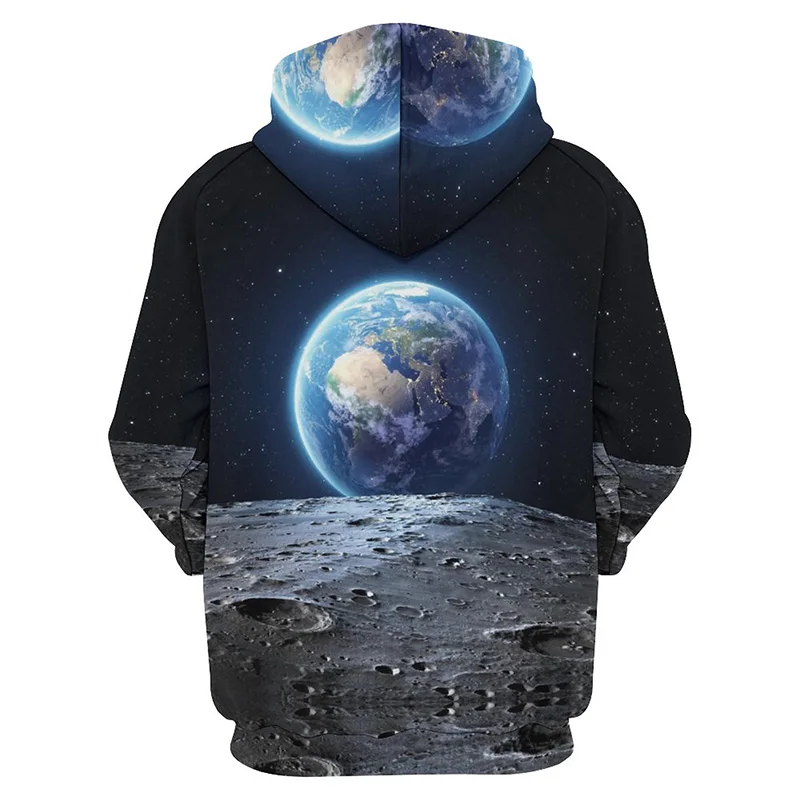 

Universe Galaxy Milky Way Hoodie Men Clothing 3D Earth Printed New in Hoodies Women Harajuku Fashion y2k Pullovers Hooded Hoody