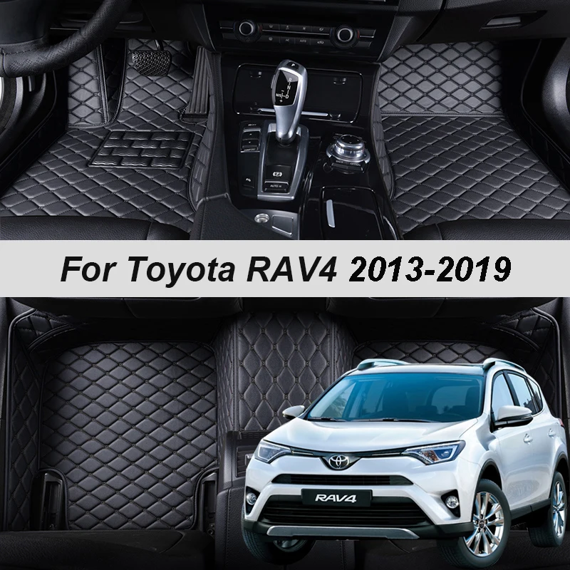 Made Leather Car Floor Mats for Toyota RAV4 2013 2014 2015