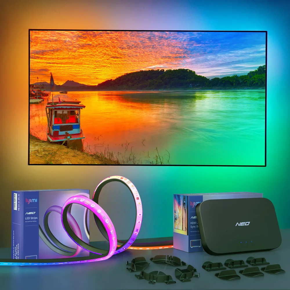 Lytmi-Neo-Ambient-Light-LED-Sync-Box-TV-Backlight-Strips-Immersion ...