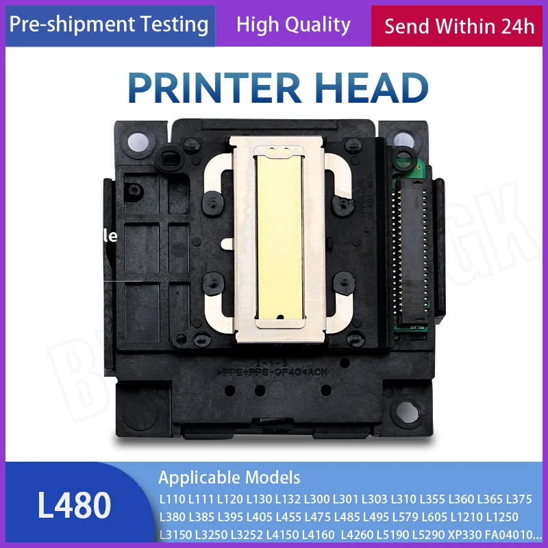 

Печатающая головка L480 для Epson L475, печатающая головка для Epson L480, L485, L486, L495, L3070, L3100, L3106, L3108, L3250, L3252, L4150, L4156, L4165