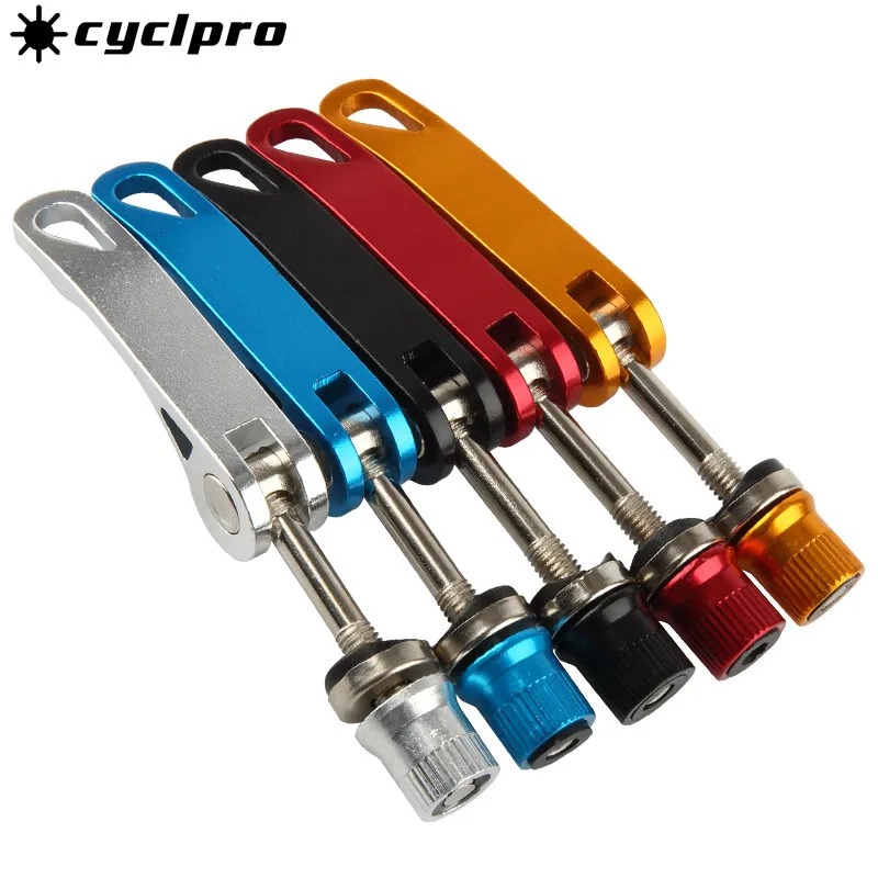 MTBQuickReleaseSeatpostClampAluminiumSeatPostClampSkewerBolt
