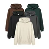 DIY Custom LOGO 530GSM 100% Cotton French Terry High-end Heavy Weight Winter Pullovers Thick Drop-Shoulder Sweatshirt Hoodies 6