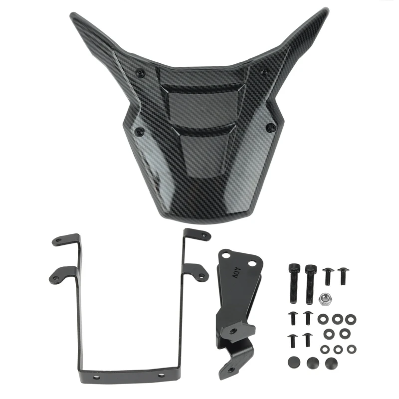 

Motorcycle Front Beak Fairing Extension Wheel Extender Cover Fender For HONDA CRF1100L Africa Twin Adventure Sports