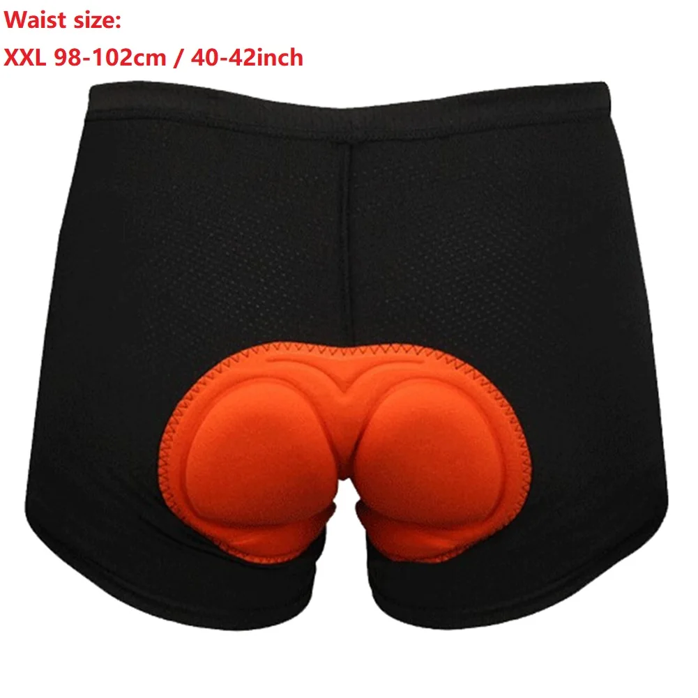 Unisex 3D Padded Coolmax Cycling Underwear Shorts