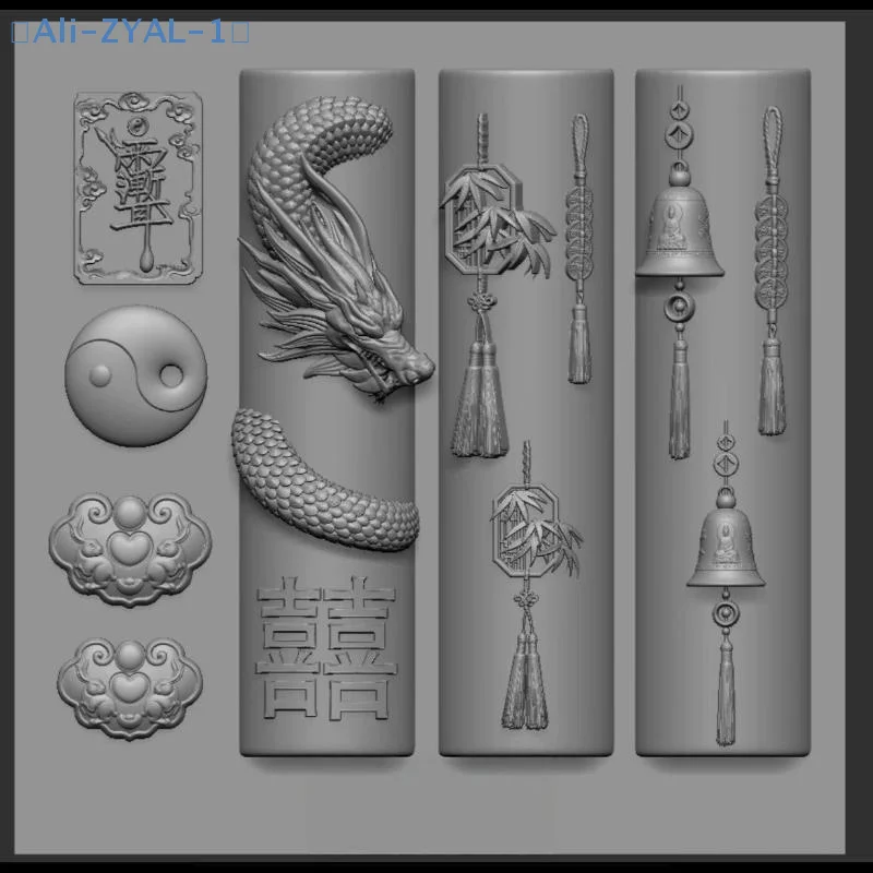 【ZYAL-1】3D 나비 꽃 실리콘 네일 몰드 달콤한 리본 비즈 체인 투명 네일 템플릿 DIY 네일 아트 장식 디자인 도구