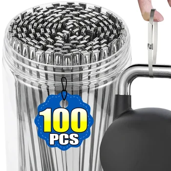 Metal Zip Ties Stainless Steel Heavy Duty Multi-purpose Self-locking Cable Ties Strap Self Locking Fastening Rings